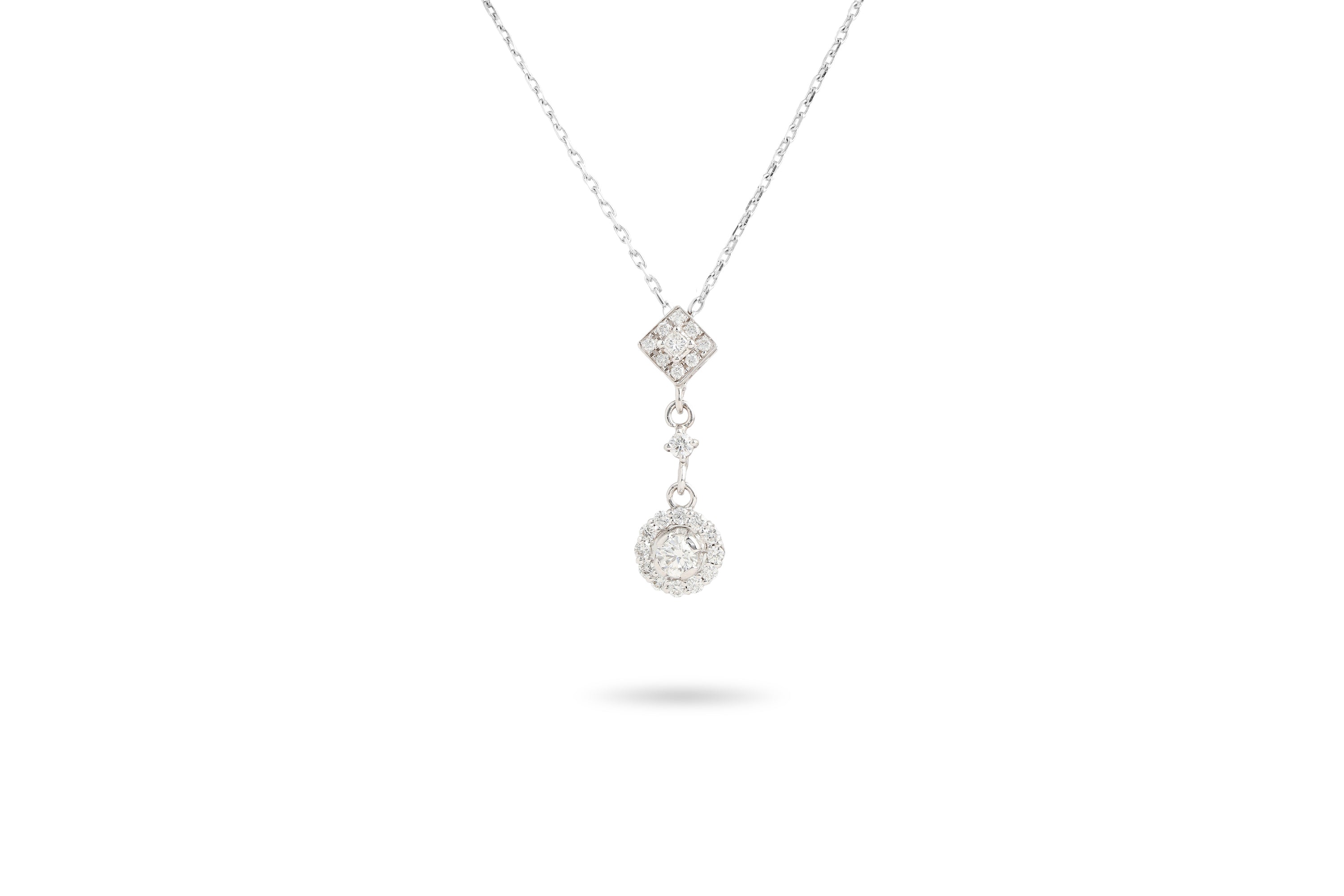 Diamond Drop Pendant