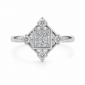 Compass Diamond Ring