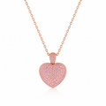 Pink Heart Necklace
