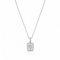 Baguette Diamond Necklace