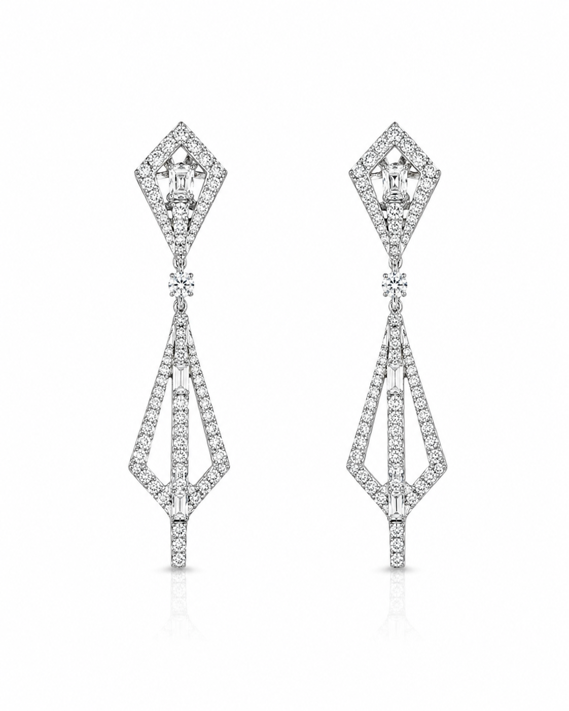 Prism Diamond Earrings