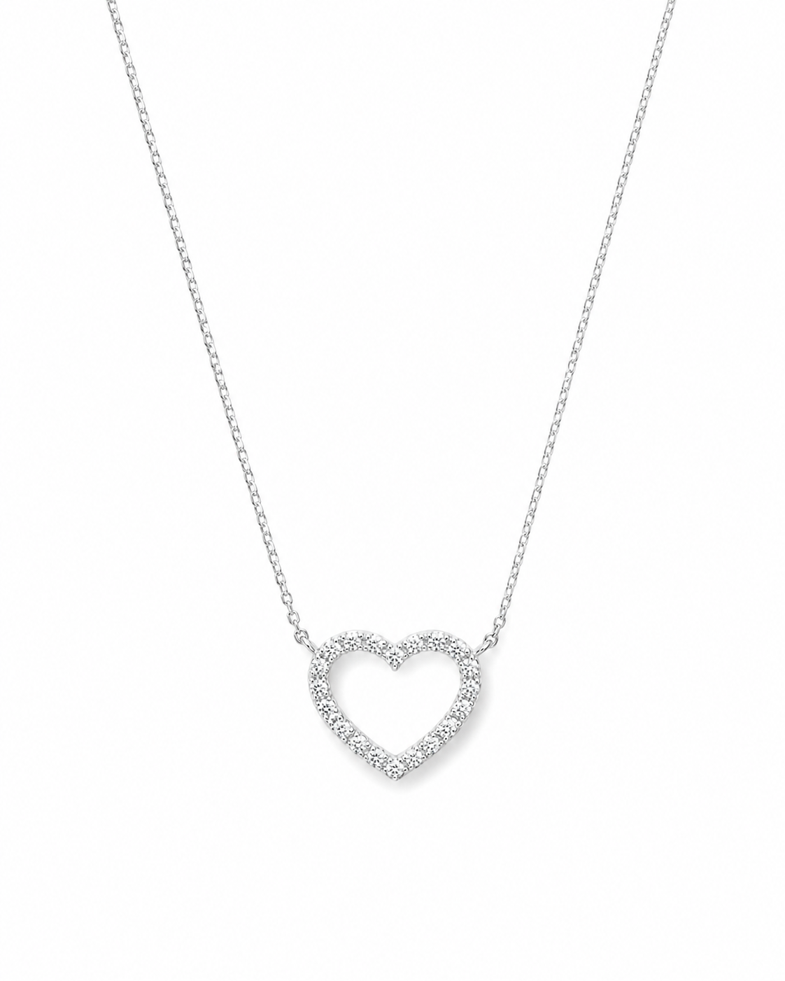 Mini Heart Diamond Necklace
