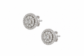 Halo Diamond Earrings