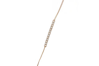 cubin link diamond bracelet