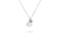 Heart Charm Diamond Necklace