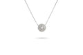 Halo Diamond Necklace